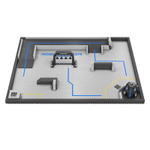 Поле для соревнований RoboMaster 2023 Youth Tournament Site