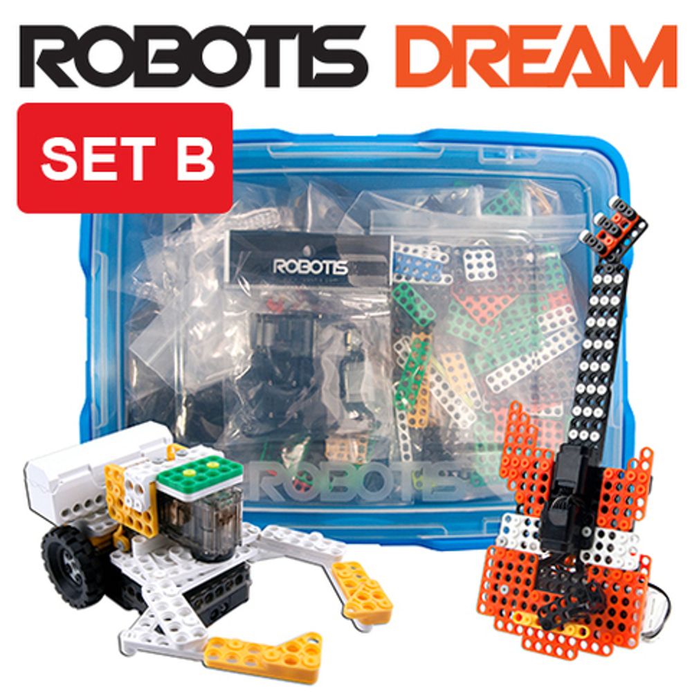 Образовательный конструктор Robotis DREAM Set B (Набор B)