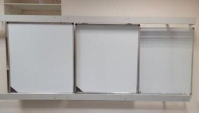 Подвесная настенная рельсовая система PolyGlide Doors 1.1 (двухрядная)