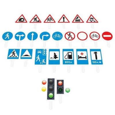 Обучающий игровой комплекс для изучения ПДД и безопасного поведения на дорогах ZILUO