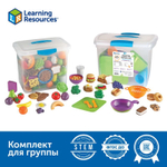 Развивающий набор "Игровой набор продуктов и посуды в детском саду" Learning Resources MS0082 (комплект для группы)