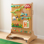 Набор строительных блоков для STEM-стены Masterkidz (563 элемента)