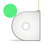 зеленый, светящийся в темноте