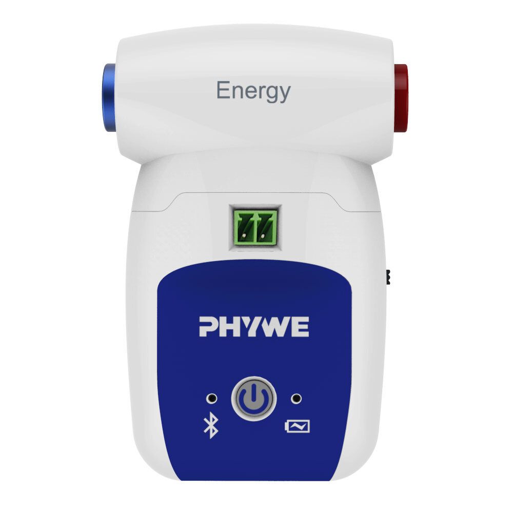 Датчик &quot;Энергия&quot; PHYWE - сила тока, напряжение, мощность, энергия (Bluetooth + USB)