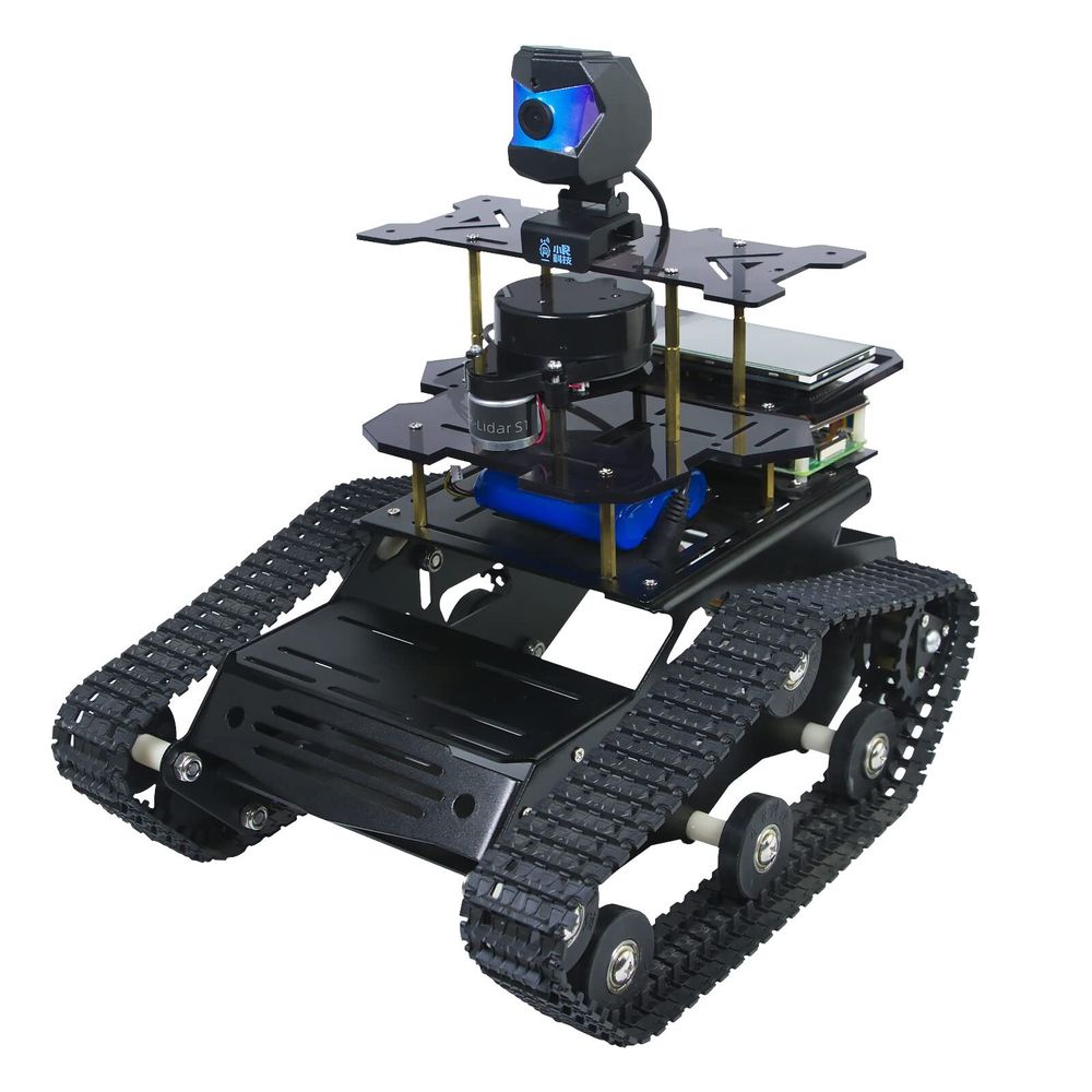 Робот-конструктор Raspberry Pi Xiao-r XR-ROS SLAM с аккумулятором 2200 мАч