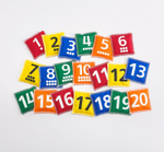 Набор мешочков с цифрами 1-20 EDX