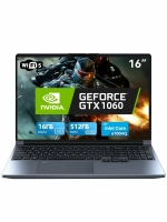 Ноутбук для игр VANWIN, Intel core i7, 16ГБ RAM, SSD 512ГБ, NVIDIA GeForce GTX 1060-P106(6GB), 1080P Windows Pro
