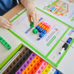 Набор соединяющихся кубиков "Академия математики в детском саду" (комплект для группы) MS0063