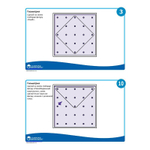 Развивающий игровой набор "Цветные геоборды" Learning Resources LER0153 (10 элементов)