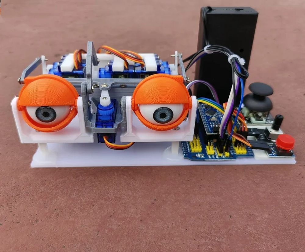 Бионические программируемые глаза Arduino