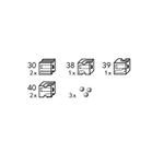 Конструктор CUBORO SIXPACK PROFI