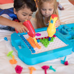 Развивающая игрушка "Закручивай и учись. Большой чемоданчик" (125 элементов) Learning Resources EI-4115