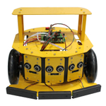 Учебный комплект продвинутого уровня для проектирования и конструирования колесных и гусеничных роботов