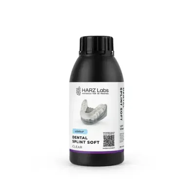 Фотополимерная смола HARZ Labs Dental Splint Soft, прозрачный