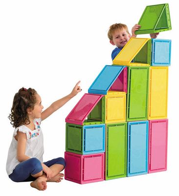 Сборные цветные строительные блоки Weplay