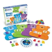 Развивающая игра "Цветное бинго с семейкой медведей" (73 элемента) Learning Resources LER0841
