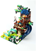 Конструктор LW Minecraft «Дом панды»