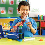 Развивающая игрушка "Моя первая лаборатория. Колбы с подставкой" (6 элементов) Learning Resources LER2788