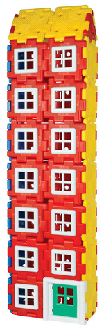 Конструктор Полидрон Гигант "Строительство дома"