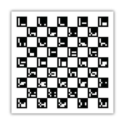 Поле aruco-меток (aruco-маркеров) BRLab, 2x2 м, 41 метка