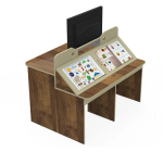 Интерактивный логопедический стол LOGO II (2 ребенка + педагог)