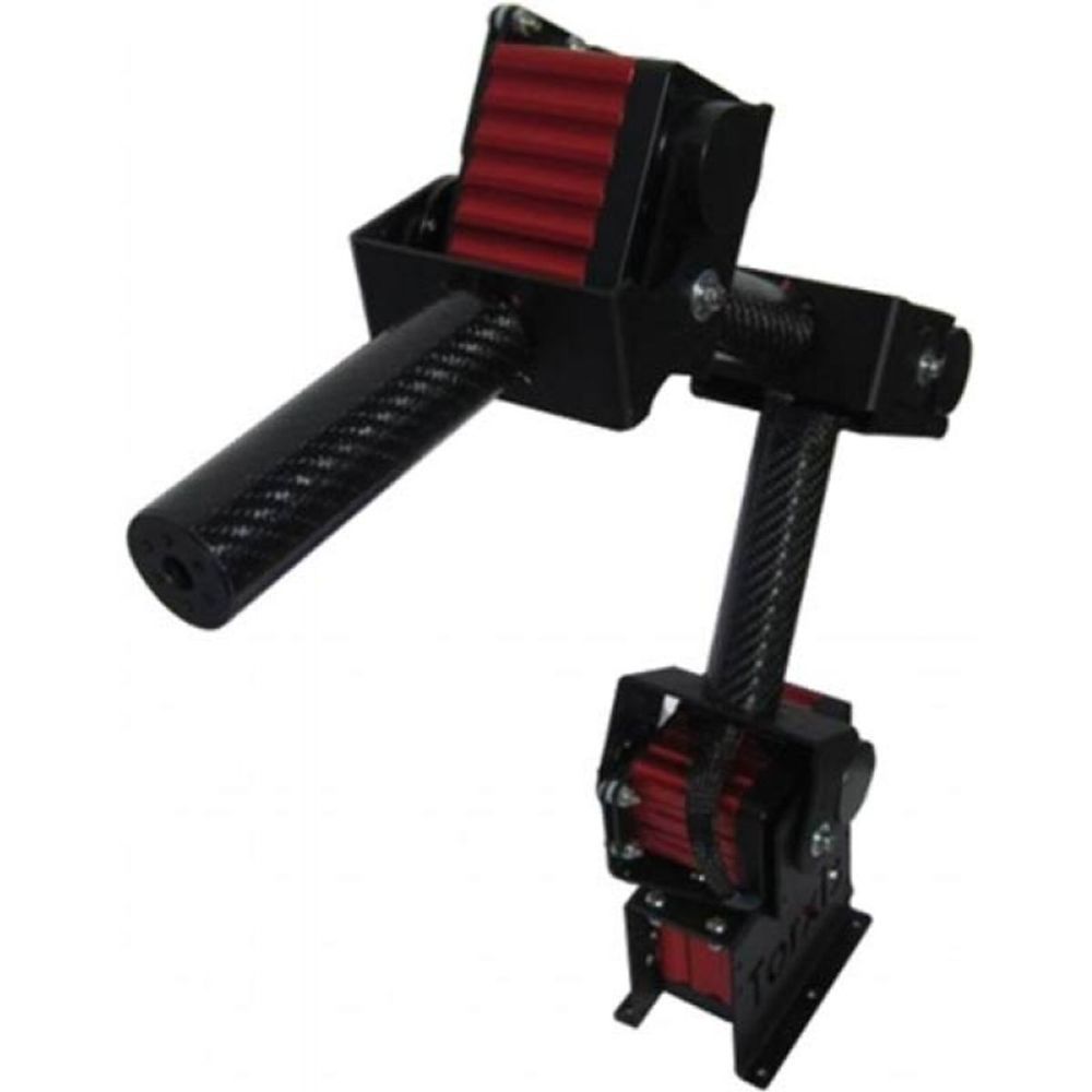 Modular 4 DOF Robot Arm - Position Control (Carbon Fiber)