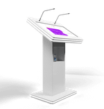 Интерактивная трибуна White Stripes (МДФ) 21.5"