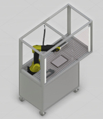 Учебная ячейка на базе промышленного робота Эйдос А7-900 (максимальная комплектация)