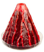 Развивающая игрушка "Вулкан, модель в сечении" (для опытов, 25 х 33см) Learning Resources LER2430