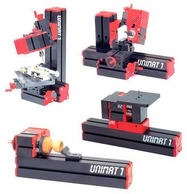 Конструктор модульных станков UNIMAT 1 Elementary. Базовый набор.