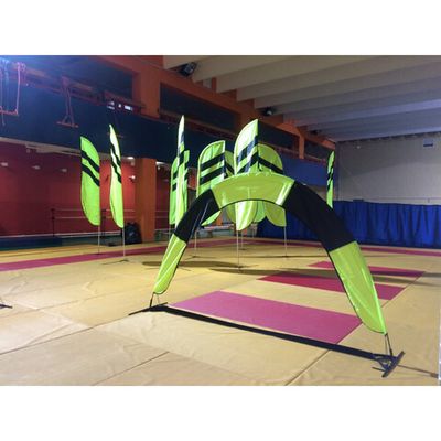 Трасса для гонок дронов с системой автоматической фиксации полётов со световыми элементами Quadro Race Lights