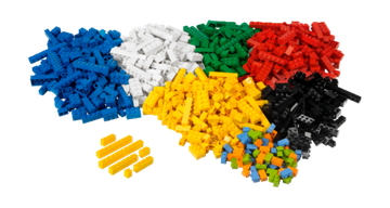 Строительные кирпичики LEGO System 9384
