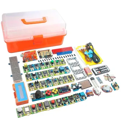 Расширенный набор для робототехники Arduino (63 в 1) + 13 уроков