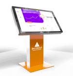 Интерактивный стол Prototype Glass 43" (с фасадным стеклом)