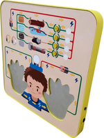 Свето-динамическая тактильная панель Познайкино «Электропроводность»