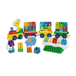 Конструктор Bauer «Веселые Уроки. Цифры и Буквы» (Комплект на группу из 8 человек)