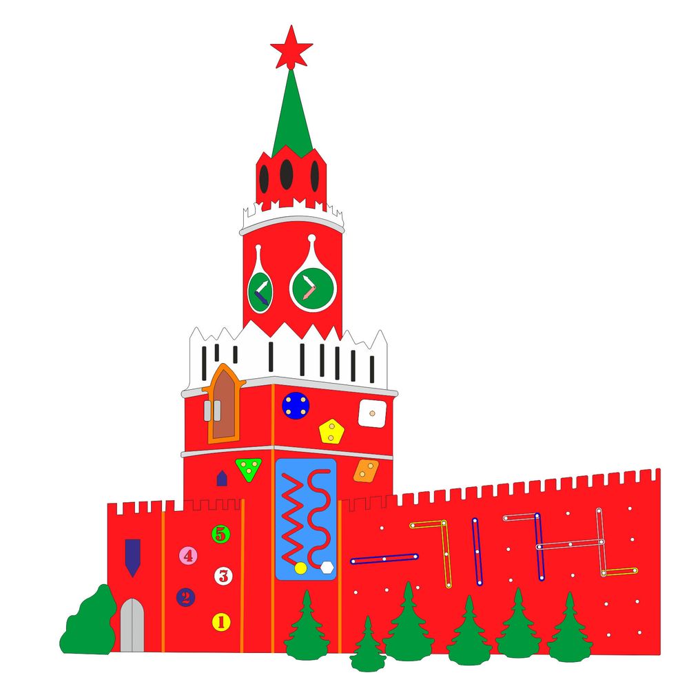 Бизиборд «Кремль: Путешествие в столицу» Приоритет