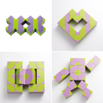 Кубики Weplay «Лес» геометрические 16 шт