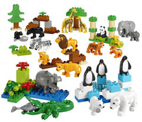 Образовательный конструктор «Дикие животные» LEGO Education Preschool 45012