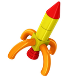 Магнитный конструктор Popular Playthings "Строитель. Базовый (30 деталей)" + "Колесная база". Стартовый набор