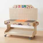 Мобильный рабочий STEM-стол Masterkidz (1080x535 мм)