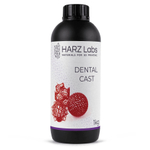 Фотополимерная смола HARZ Labs Dental Cast Cherry, вишневый