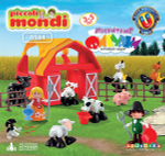 Конструктор магнитный "Ферма" (расширенный)