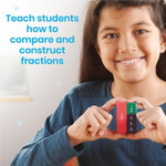 Развивающая игрушка "Моя первая лаборатория. Простые дроби" (51 элемент) Learning Resources LER2509