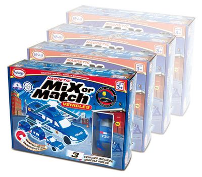 Магнитный конструктор Popular Playthings Транспорт 