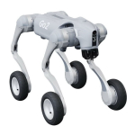 Бионический четырехопорный колесный робот Unitree Go2-W Ultimate Hesai XT16