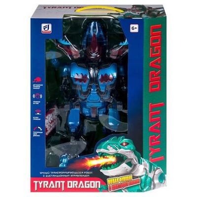 Трансформирующийся робот с пультом д/у TYRANT DRAGON (6033: DEFA)