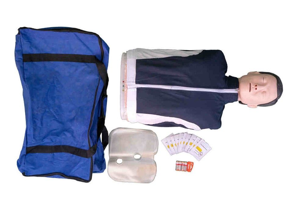 Манекен-тренажер симулятор сердечно-легочной реанимации торс