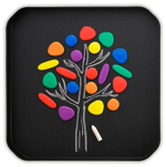 Чёрная крышка-поднос для системы воды и песка Fun2 Play EDX education