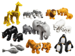 Образовательный конструктор «Дикие животные» LEGO Education Preschool 45012